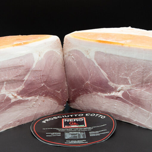 Prosciutto cotto intero Nero di Lomellina